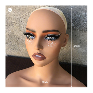 <span class=keywords><strong>Tête</strong></span> de Mannequin <span class=keywords><strong>Professionnelle</strong></span> Réaliste FH1036 pour Perruques – <span class=keywords><strong>Tête</strong></span> d'Affichage en Plastique pour Maquillage – Vente en Gros - Product Image 2