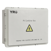 Boîtier de combinateur solaire YRO 1500V AC pour panneaux solaires, combinateur solaire 2/4/6/8 canaux, boîte PV 16IN-1, 16 chaînes DC1000V 15A, acier industriel