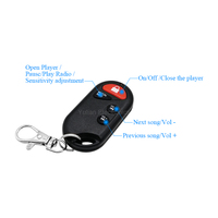 Autres accessoires de moto Lecteur audio MP3 de haute qualité pour moto Radio MP3 pour moto