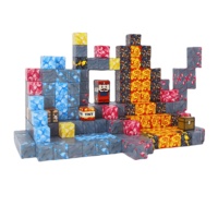 Ensemble de blocs magnétiques modulaires fabriqués pour une utilisation durable Vente en gros Dropshipping disponible pour les enfants de 3 ans et plus