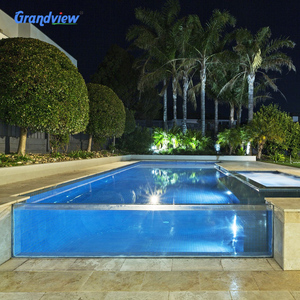 Lámina acrílica transparente Grandview <span class=keywords><strong>de</strong></span> fibra <span class=keywords><strong>de</strong></span> vidrio para piscinas redondas enterradas - Product Image 6