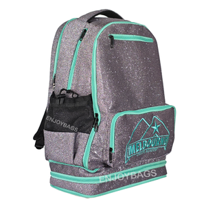 Bolso de alegría ligero con purpurina de calidad superior para mujeres y niñas, <span class=keywords><strong>precio</strong></span> de fábrica, Mochila deportiva impermeable de viaje brillante a la moda - Product Image 5