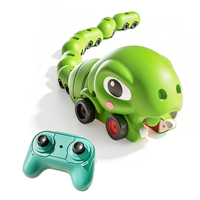 Jouet Serpent Télécommandé à Aspiration Magnétique, Interactif, qui Mange et Grandit, Voiture Serpent RC Gourmand avec Son