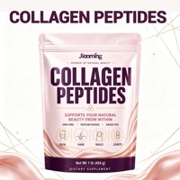 Kolagen Tulang Sapi Bubuk Peptida Multi Ikan Laut Terhidrolisis, Suplemen Minuman untuk Kecantikan Tingkat Lanjut, Kulit Halus, dan Menghaluskan