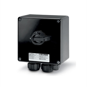 Interruptor de Desconexión Scame 590.XHGE6303, Conector Enchufable, Impermeable, a Prueba de Polvo, Cableado Frontal, Contactos Plateados - Product Image 1