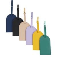 Étiquette de bagage tendance, étiquette de valise créative en cuir, étiquette de bagage d'avion, étiquette de bagage en PU, personnalisation de la carte d'embarquement