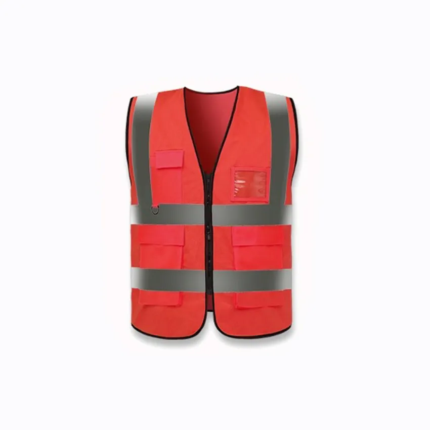 High Visibility Reflective Winter Safety Vest Breathable Cheap men's work wear reflective waistcoat jacket Hi Vis Workwear