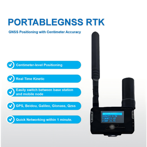 Terminal portátil GNSS RTK con precisión de centímetro cinética en tiempo <span class=keywords><strong>real</strong></span> en robótica al aire libre, AGV, cortacésped - Product Image 2
