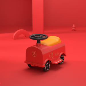 Elektrikli Dört Tekerlekli İki Kişilik Tren Oyuncak Arabası (Erkek ve Kız Çocukları İçin) |   Çift Koltuklu Uzaktan Kumandalı Çocuk Elektrikli Arabası - Product Image 5