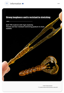 เหยื่อตก<span class=keywords><strong>ปลา</strong></span> 4 ซม./6 ซม. เหยื่อยาง TPE นิ่ม รูปทรงกุ้ง เหยื่อปลอม ลอยน้ำ สำหรับตก<span class=keywords><strong>ปลา</strong></span>ในน้ำจืด <span class=keywords><strong>ปลา</strong></span><span class=keywords><strong>กะพง</strong></span> <span class=keywords><strong>ปลา</strong></span><span class=keywords><strong>กะพง</strong></span>ทะเล <span class=keywords><strong>ปลา</strong></span>น้ำเค็ม - Product Image 6