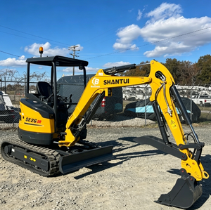 Shantui SE26 2.6 Ton Mini Crawler Excavator Multifunctional Hydraulic Small Digger For Farm Landscaping <b>Construction</b> - Product Image 1
