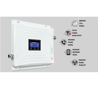 Repetidor de señal móvil 850 1800MHz Amplificador de señal móvil de red/celular/amplificador Venta caliente 2G 4G CE Amplificador de señal blanco