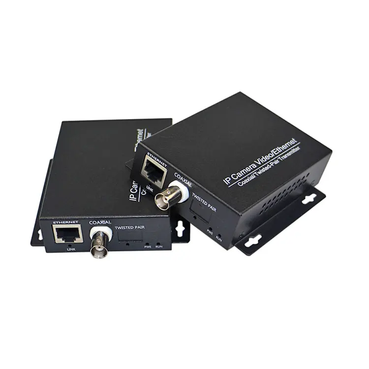 Fabrieksprijs Cctv Systeem Eoc Ethernet Over Coax Converter Ethernet Lan Extender Ip Over Coaxkabel