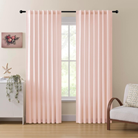 Rideaux en velours blanc prêts à poser, rideaux de luxe pour salon, rideau de fond pour chambre à coucher