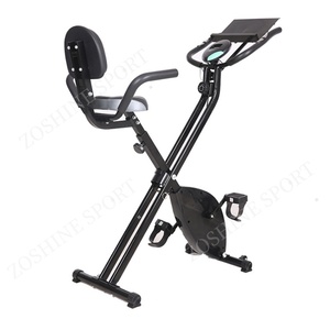 Zoshine X Bike Bicicleta estacionaria vertical plegable de alta calidad con sistema de transmisión por correa portátil <span class=keywords><strong>para</strong></span> <span class=keywords><strong>ejercicio</strong></span> <span class=keywords><strong>en</strong></span> el hogar - Product Image 3