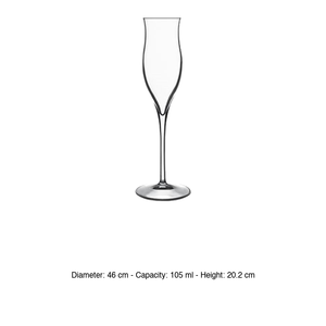 Verre de dégustation de grappa Luigi Bormioli Vinoteque 10,5 cl H 20,2 cm Ø 4,6 cm - Product Image 3