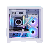 Boîtier PC de jeu AntarcChill OEM en gros compatible avec les ordinateurs de bureau, boîtier de PC de taille moyenne MATX avec écran d'affichage