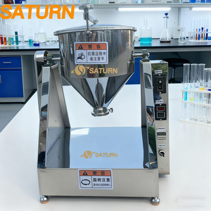 10kg Kleiner Labor-Zucker- und Gewürzmischer, Trockenpulver-Edelstahl-Trommelmischer, 20l Lebensmittel-Mischgerät, Pulvermischmaschine - Product Image 6