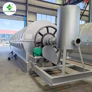 Plastic pyrolysis unit price machine pyrolysis waste plastic to fuel oil and gas production