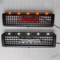 YBJ Accessoires De Voiture Grille pour Land Cruiser Pick up LC70 76 75 78 FJ79 TRD LED Lumière 2007-2021 Mesh Radiateur LC79 2024 Grille