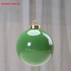Festive Christmas <b>Bauble</b> Fine Bone China <b>Ceramic</b> Hanging Decorated Balls Decoration Xmas Tree Ornament - Product Image 5