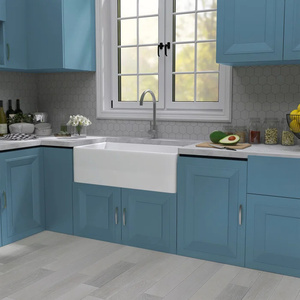 <span class=keywords><strong>Lavello</strong></span> da <span class=keywords><strong>Cucina</strong></span> Moderno in Ceramica Bianca da 36 Pollici, Design Rettangolare con Frontale a Grembiule, Certificato CUPC - Product Image 4