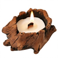 Bougie parfumée créative semi-artisanale en cire mélangée, en forme d'alien rétro, ornement décoratif pour la maison et la chambre, pour créer une ambiance.