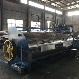 Laveuse industrielle grande capacité semi-automatique horizontale pour hôtels et commerces, avec filtre à tissu - Product Image 2