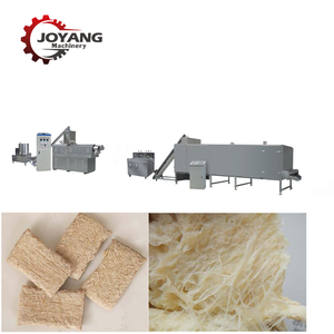 Tvp TSP kết cấu rau đậu nành <span class=keywords><strong>protein</strong></span> đùn đậu nành khối cốm Mince làm cho dây chuyền sản xuất máy - Product Image 5