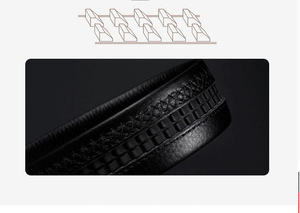 Khóa tự động thời trang xu hướng mới của quần jean giản dị mềm mại lấy Thắt lưng da nam - Product Image 5