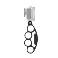 Adaptateur universel en forme de J moulé par injection pour caméra sportive avec vis longue intégrée et anneau lumineux pour selfie