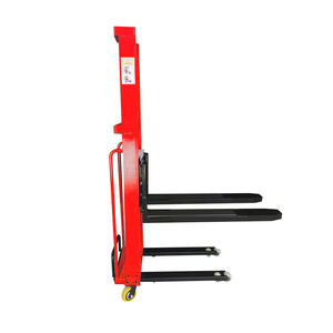 Forklift Elektrik Self Loading 1 Ton 1,6m, Portable Electric Pallet Stacker dengan Baterai 48V 20Ah, Forklift Terpasang di Truk - Product Image 4