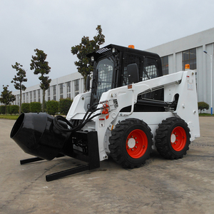 किफायती सस्ते छोटे स्किड लोडर निर्माण डीजल इंजन व्हील स्किड स्टम्प के साथ - Product Image 5