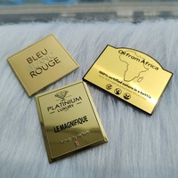 Autocollants en métal aluminium personnalisés, imprimés par UV, gaufrés, imperméables, étiquettes d'emballage pour flacons de parfum, artisanat de bougies, résistants