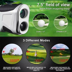 Telémetro Láser Industrial TTLTES OEM J51KB con Pantalla LCD, Medición de Pendiente y Vibración, Alcance de 600 Yardas (6X) para Golf - Product Image 3