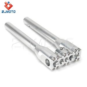 ที่ยกแฮนด์แบบตรงสไตล์12 "+ 1", ราวจับ1 "25มม. สำหรับ Harley Dyna Softail Street Bob - Product Image 3