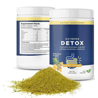 Poudre Détox Adulte Saveur Ananas Naturel 400g/bouteille – Complément Santé Favorisant un Poids Sain pour Adultes – Vente Chaude