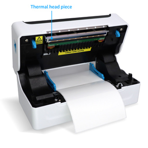 GTCODESTAR USB Thermoetikettendrucker 4x6 Versandetikettendrucker Kabelloser Adressaufkleber-Drucker mit Etikettenhalter - Product Image 3