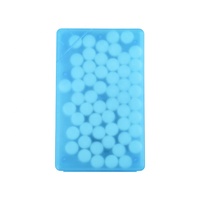 Bonbons à la menthe en papier personnalisés à saveur naturelle promotionnelle sans sucre menthes à la menthe poivrée