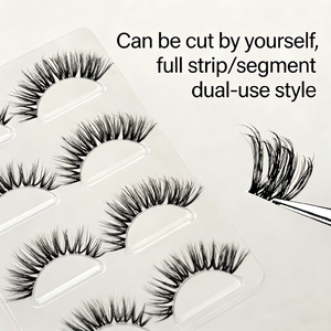 Etichette Morbide Personalizzate Non Adesive, Ciglia Finte 3D Riutilizzabili Sensibili alla Pressione, Ciglia Finte Morbide Autoadesive - Product Image 3