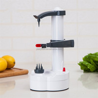 Hoge Kwaliteit Elektrische Spiraal Peeler Cutter Slicer Fruit Peeling Automatische Batterij Operated Machine Met Lader Eu Plug