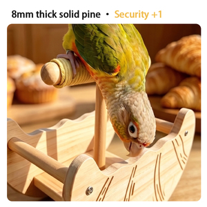 Juguete <span class=keywords><strong>para</strong></span> Loros Yee, Soporte <span class=keywords><strong>para</strong></span> Perchas, Afilador de Garras y Picos, Decoración <span class=keywords><strong>para</strong></span> Jaulas de Aves, Suministros <span class=keywords><strong>para</strong></span> Cacatúas, Agapornis, Periquitos y Conures - Product Image 6