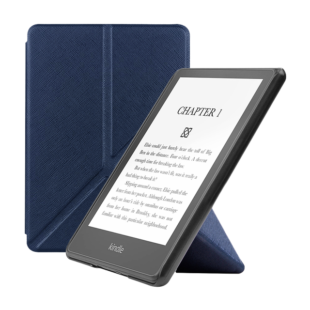 Factory Wholesale Custom 6.8 Inch Slim PU Cover Case for Kindle 11th Paperwhite 5 2021 Signature Edition Auto Wake Sleep Feature