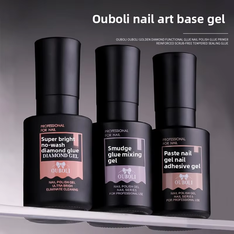 Ouboli 20ml Soak Off UV LED Base Reinforcement Gloss Matte Top Coat ...