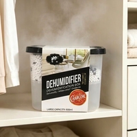 Déshumidificateur et désodorisant écologique 2-en-1 de 600 ml, diffuseur de parfum, pot de rangement polyvalent, vente en gros, logo personnalisé