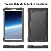 Prix d'usine B2B Étui de tablette robuste anti-chute avec support pour usage professionnel et scolaire pour Samsung Galaxy Tab A7 Lite 8,7 pouces