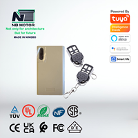 NB MOTOR Diseño moderno 360Nm 480Nm Motor central de 2 fases Control remoto incorporado para puerta de persiana enrollable de hotel