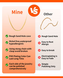 Collar de Cruz para Hombre HOVANCI con Calavera de Azúcar, Estilo Gótico Punk Genial, de Acero Inoxidable, Resistente al Agua y No se Deslustra - Product Image 5