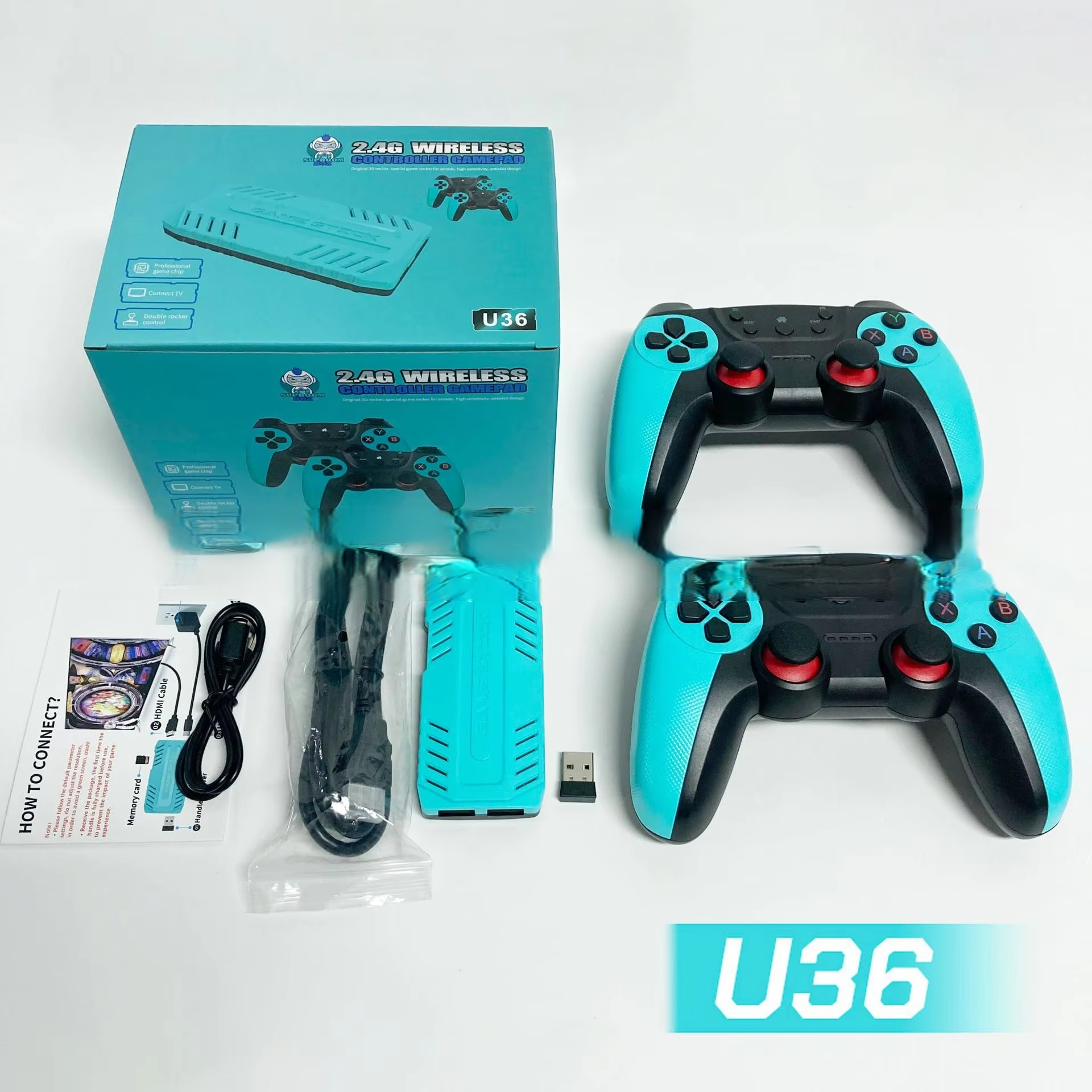 U36 Bleu&nbsp;: version batterie 128&nbsp;G (version anglaise)