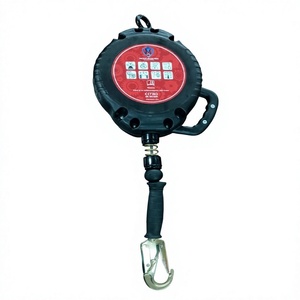 Cuerda de seguridad retráctil de acero avanzado con gancho, dispositivo anticaídas retráctil, bloque anticaídas retráctil. - Product Image 6